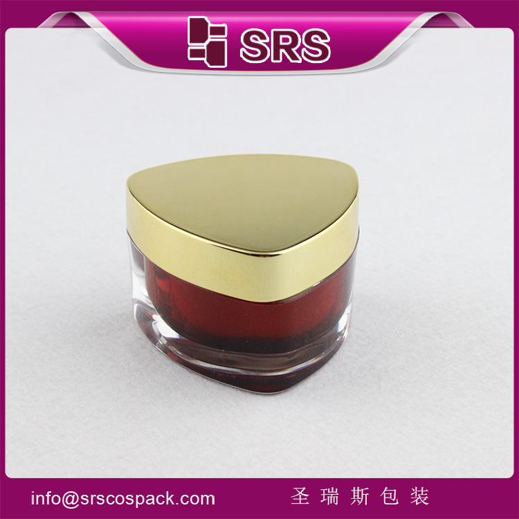 J080 Cosmetic acrylic cream 10ml 15ml jar